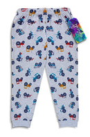 Baby Boys Cotton All Over Print Pajama Bottom (Pack of 6)