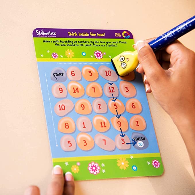 Brain Games | Reusable Activity Mats